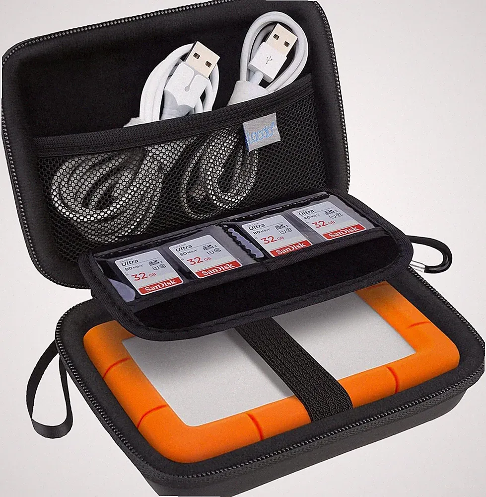 Hard Drive Carrying Case for LaCie Red Mini/Red Thunderbolt