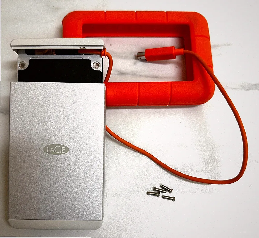 lacie hard drive case