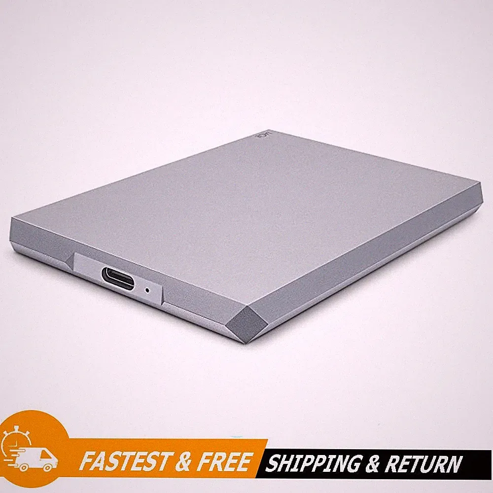 Lacie Mobile SSD 1TB Portable External Hard Drive USB 3.1 Type-C STHM1000400
