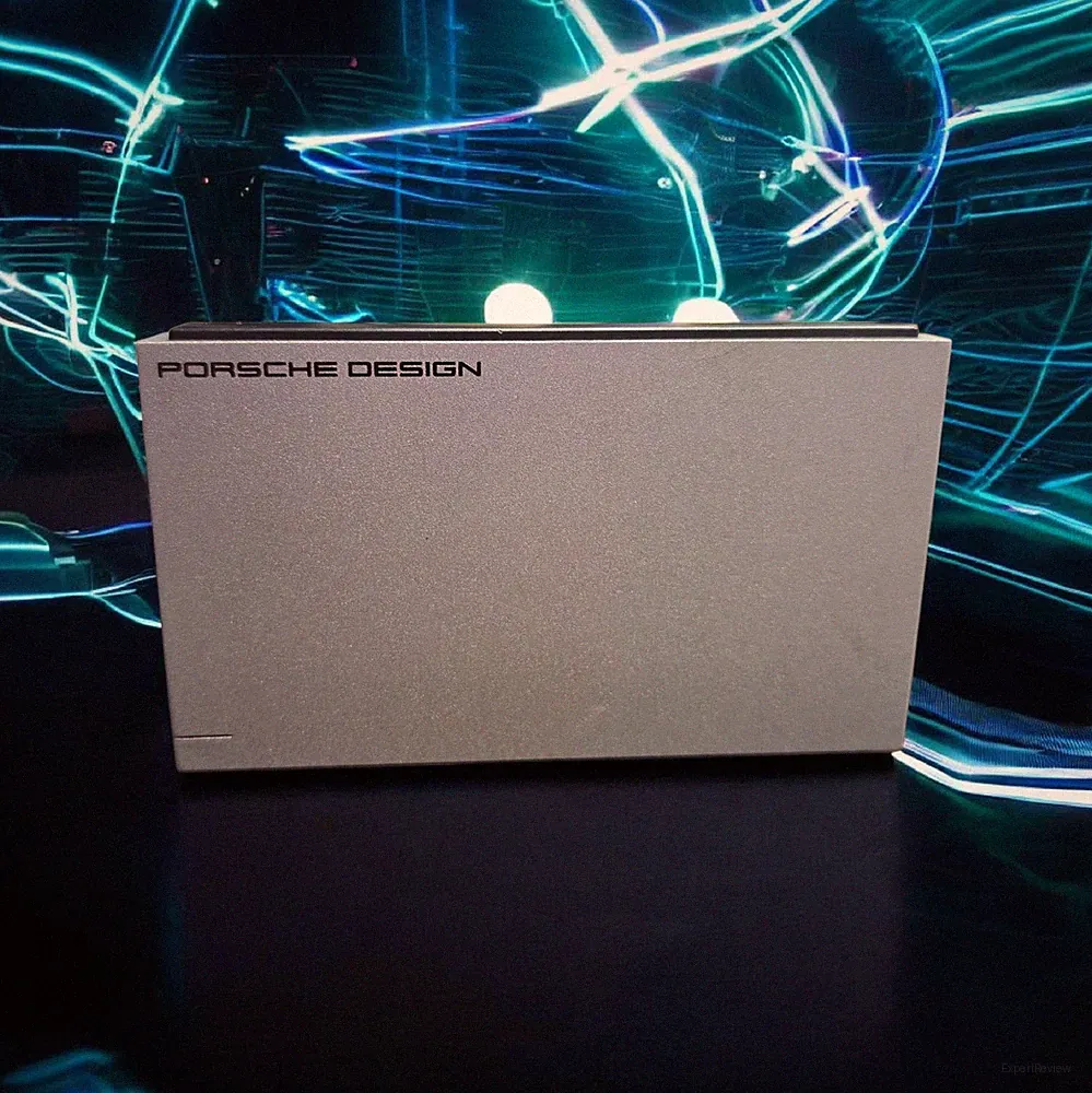 LaCie Porsche Design 2TB USB 3.0 External Hard Drive, NEW OPEN BOX. TESTED