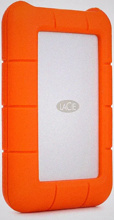 LaCie Rugged USB-C 4TB Portable Hard Drive